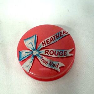 VTG mid century Whitehall rouge/cheekblush tin